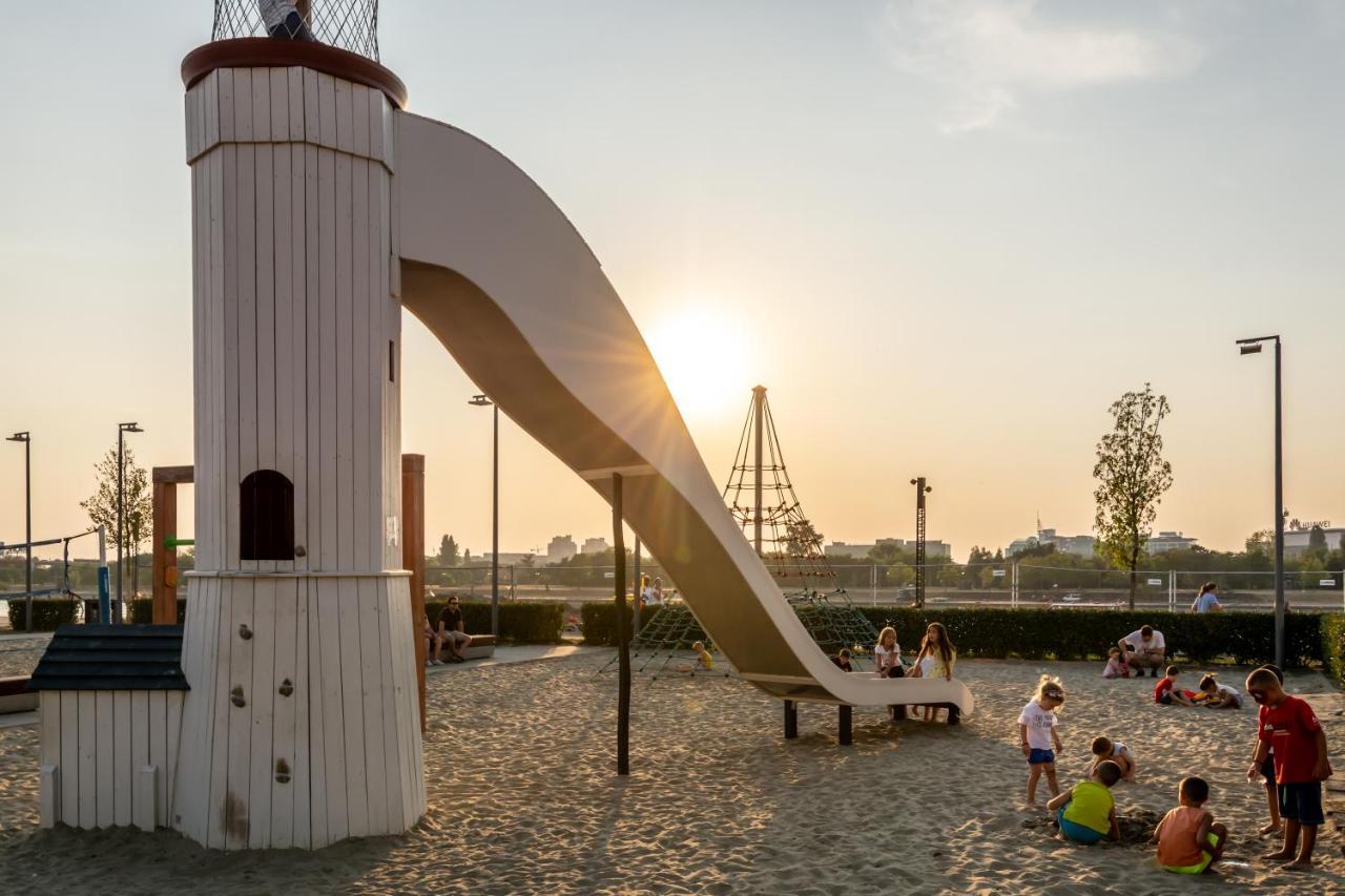 Beograd Na Vodi - Belgrade Waterfront Riverside Kültér fotó