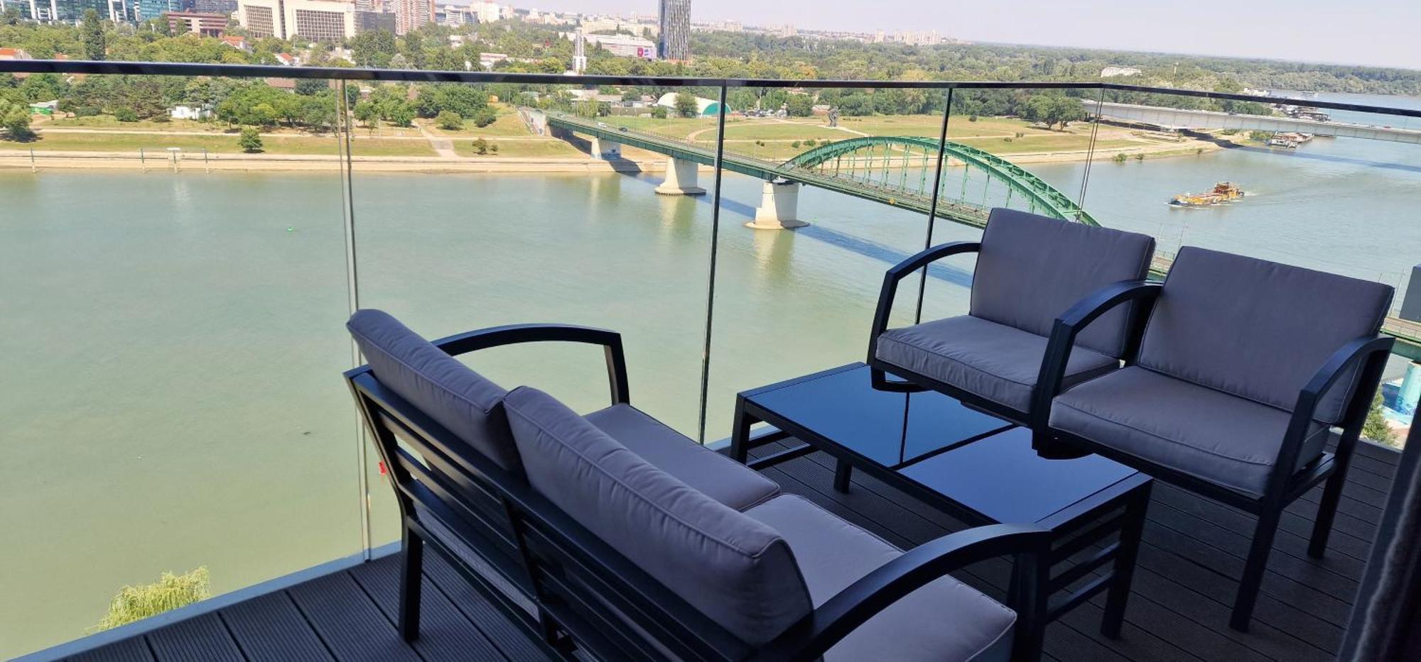 Beograd Na Vodi - Belgrade Waterfront Riverside Kültér fotó