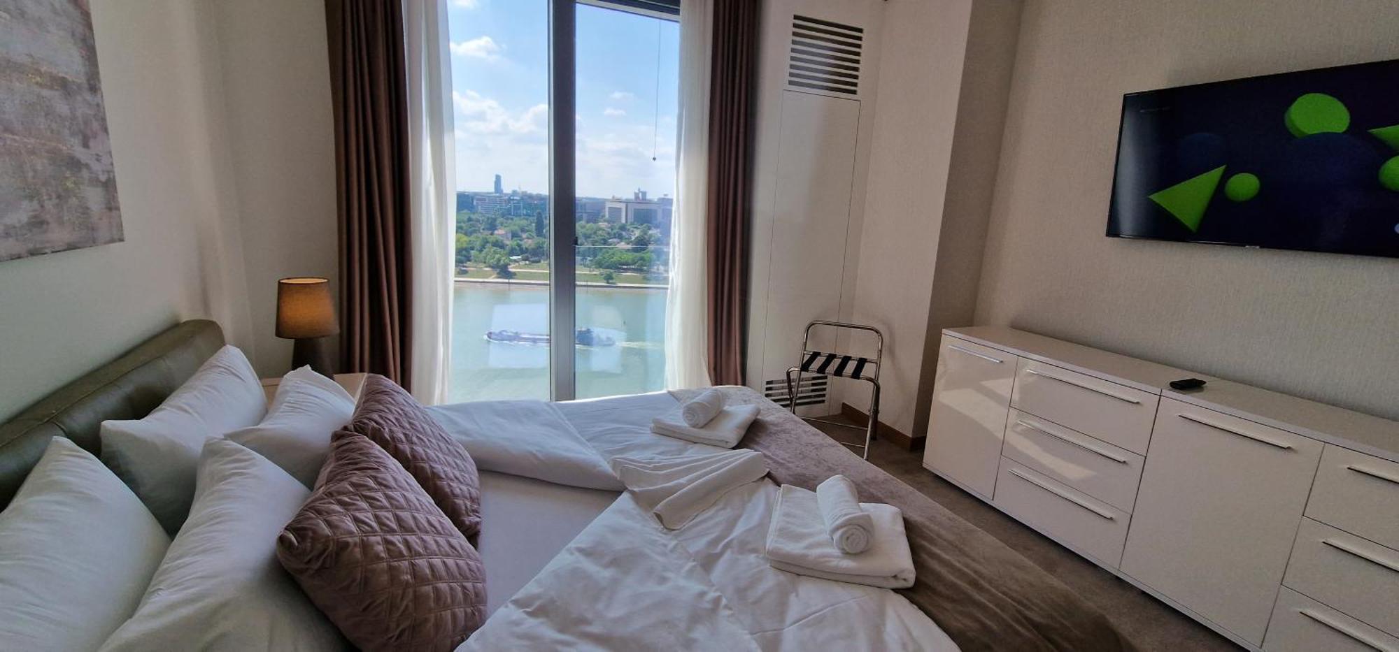 Beograd Na Vodi - Belgrade Waterfront Riverside Kültér fotó